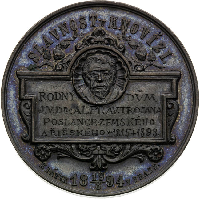 Medal 1894 - back