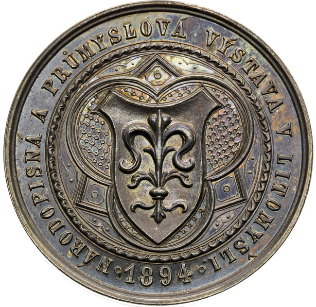 Silver medal 1894 - back