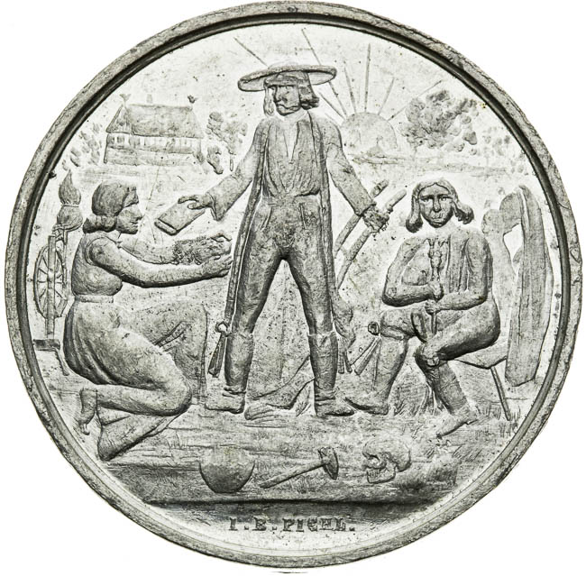Medaila 1895 - averz