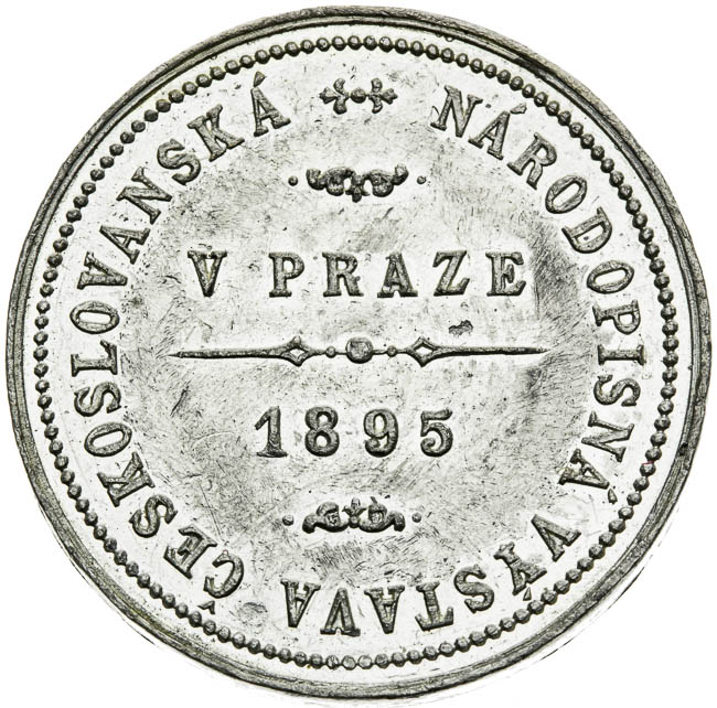 Medaila 1895 - reverz
