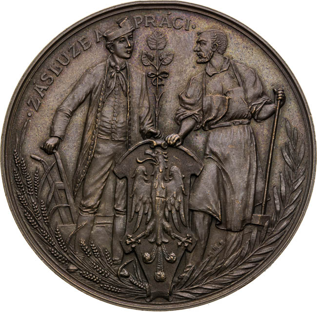 Medaila 1896 - averz