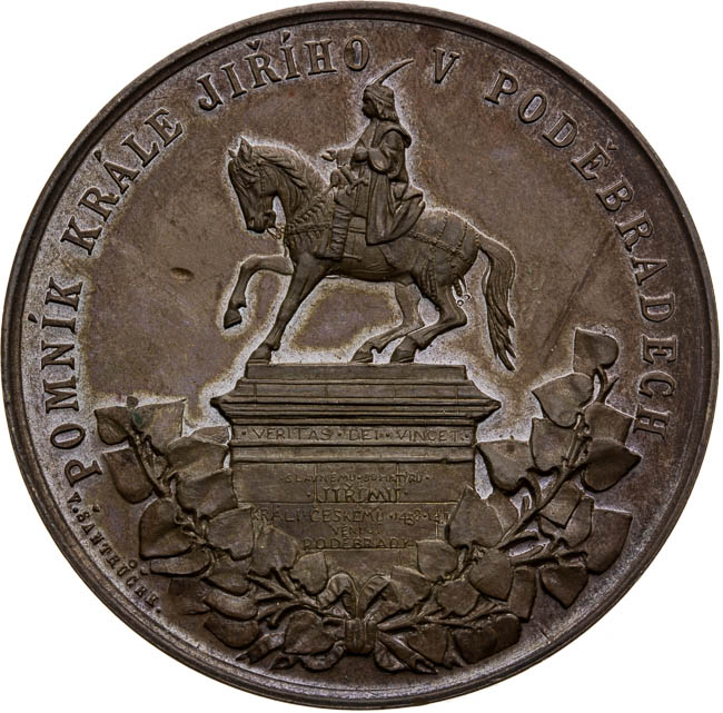 Medaila 1896 - averz