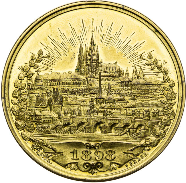 Medal 1898 - front