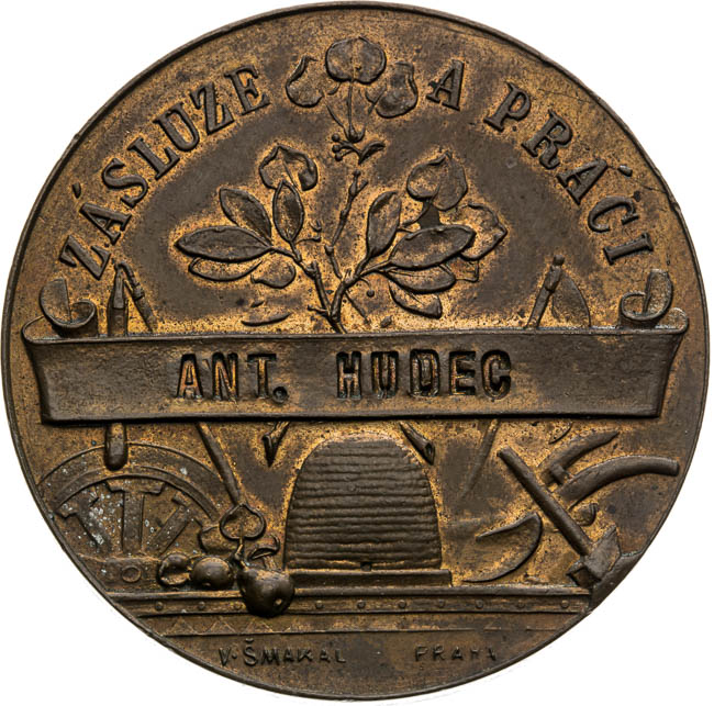 Medal 1898 - back