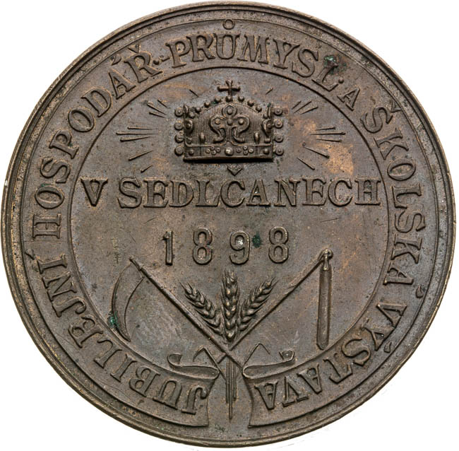 Medal 1898 - front