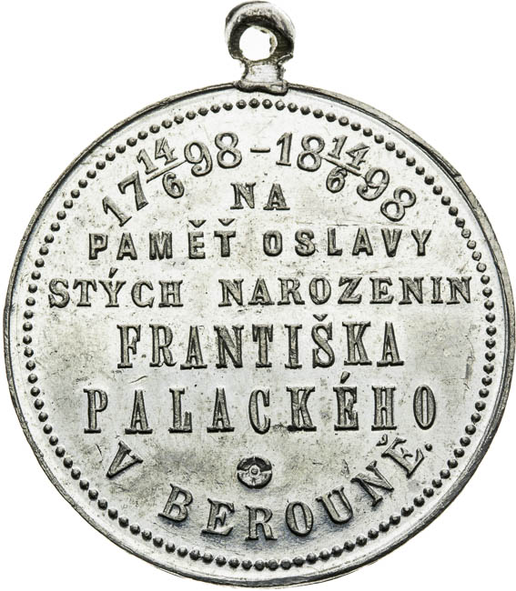 Medal 1898 - back