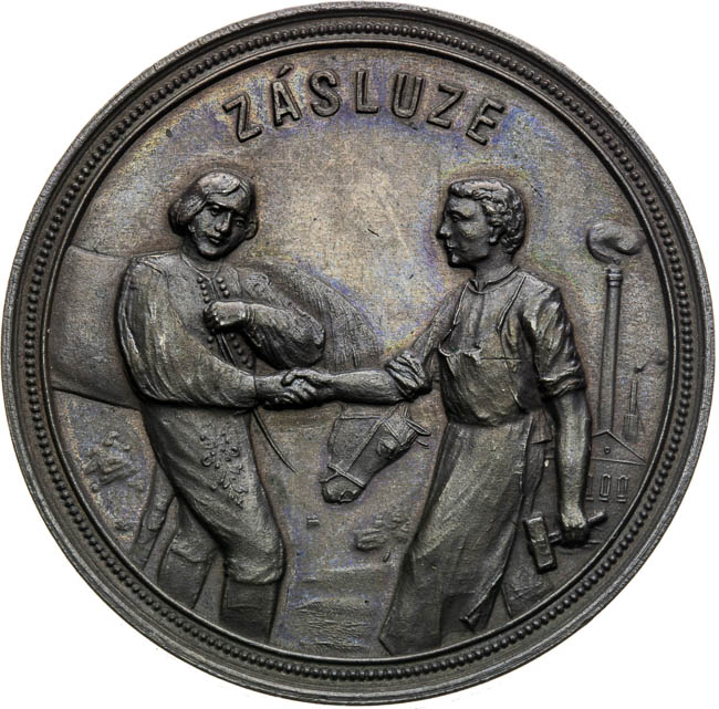 Medal 1899 - front
