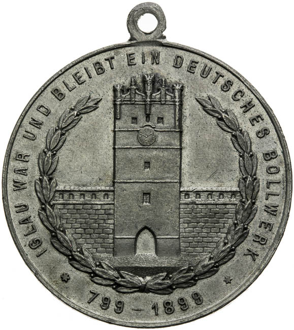 Medal 1899 - back