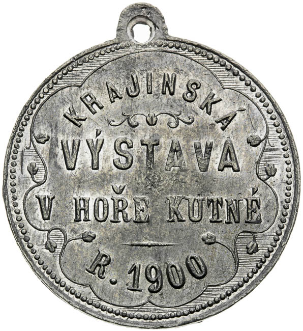 Medal 1900 - back