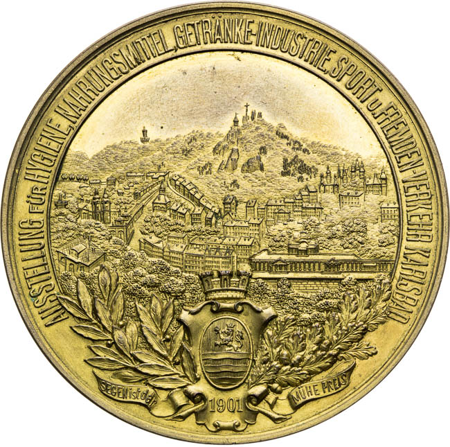 Medal 1901 - back