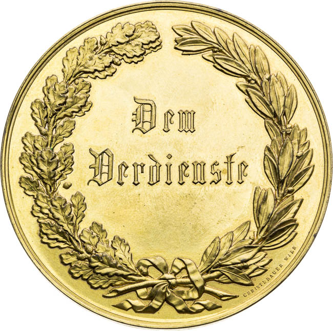 Medal 1903 - back