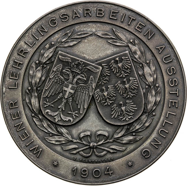 Silver medal 1904 - front
