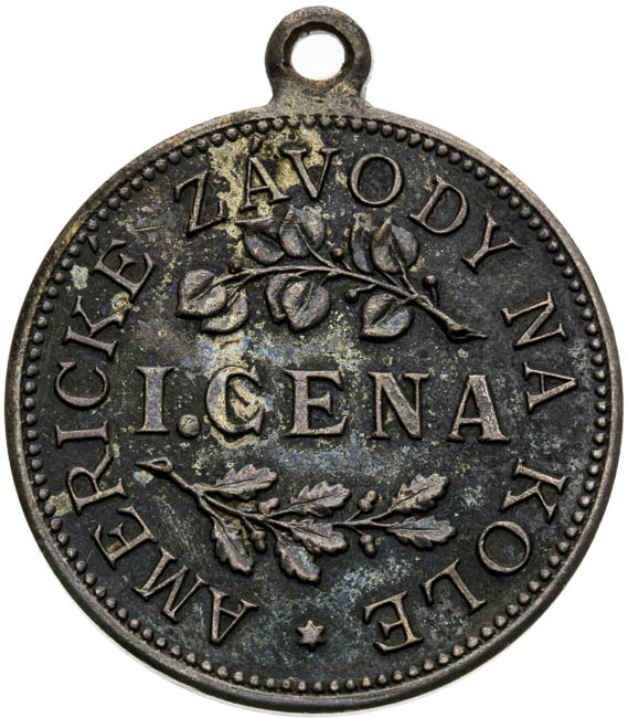 Medal 1908 - back