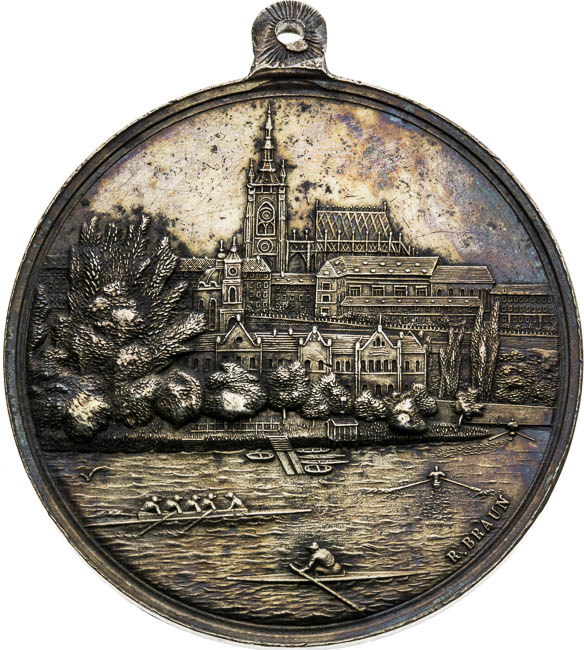 Silver medal  - front