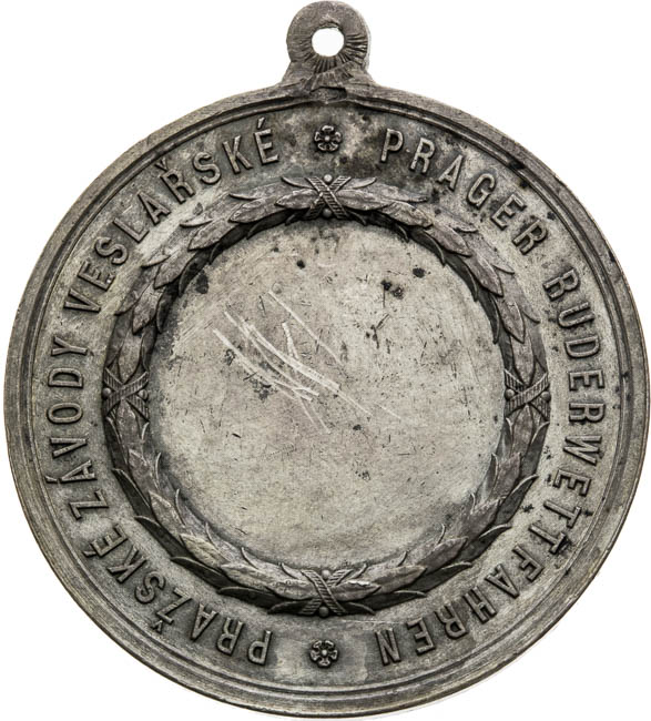 Silver medal  - back