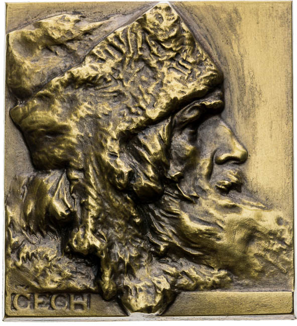 Plaque 1900 - front