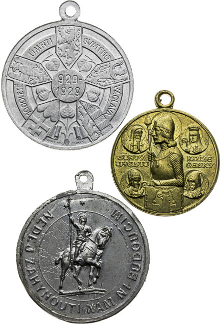 Medal 1929 (3 pcs) - back