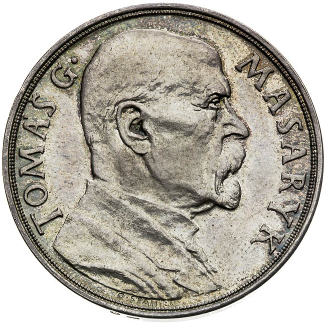 Stříbrná medaile 1935 - avers