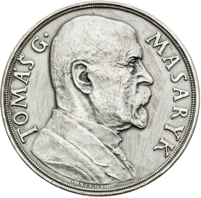 Stříbrná medaile 1935 - avers