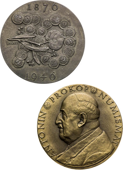 Medals 1946 (2 pcs) - back
