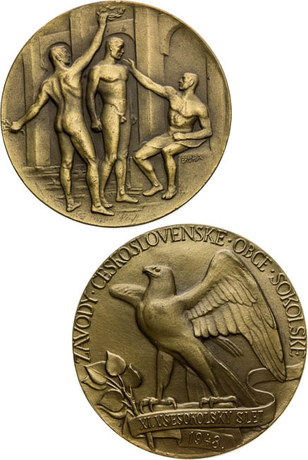 Medal 1948 (2 pcs) - front