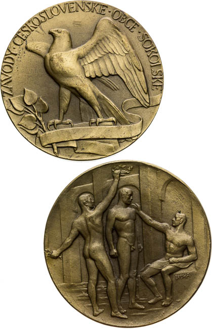 Medal 1948 (2 pcs) - back