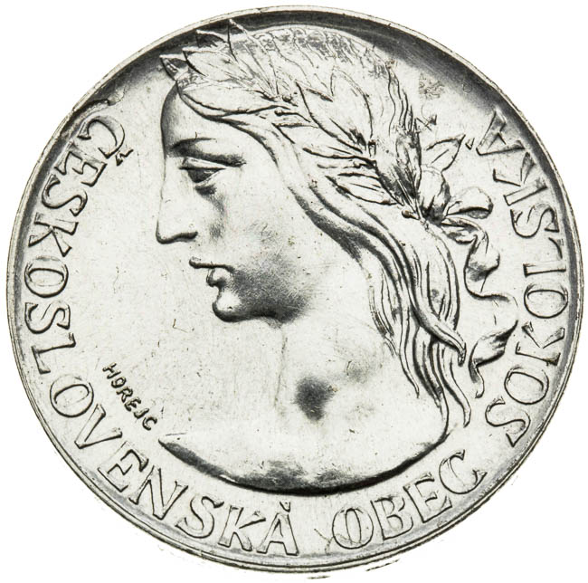 Silver medal 1948 - front