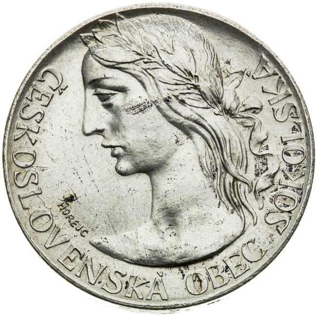 Silver medal 1948 - front