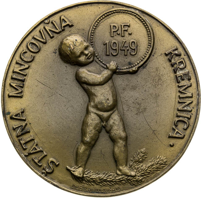 Medal 1949 - front