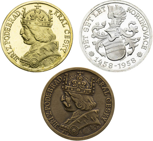 Medals 1958 (3 pcs) - front