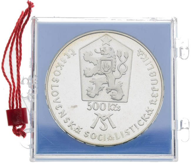 500 Koruna 1988 - back