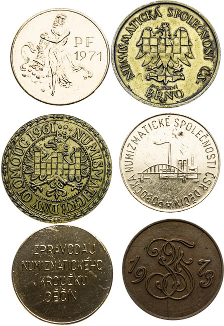 Medals (6 pcs) - front