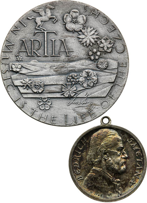 Silver medals (2 pcs) - back