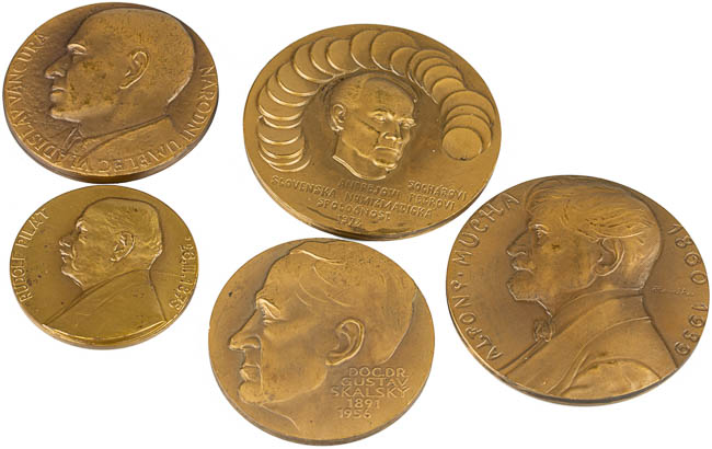 Medals (5 pcs) - front