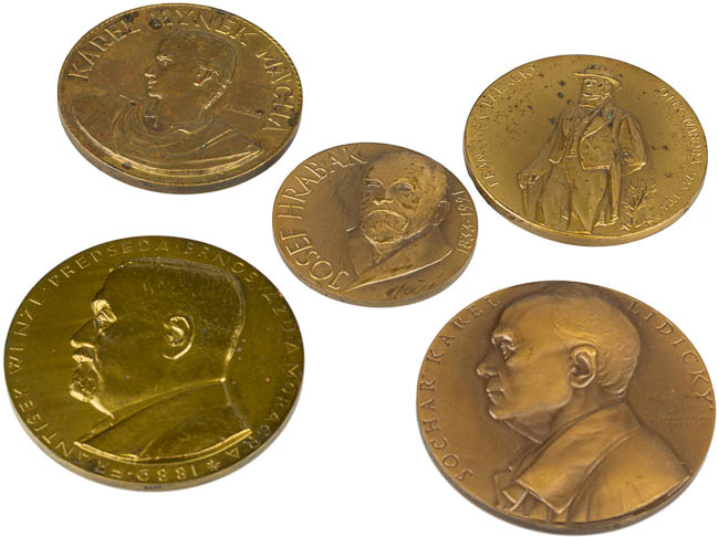 Medals (5 pcs)  - front
