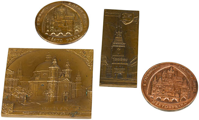 Medals/Plaquettes (4 pcs)  - front