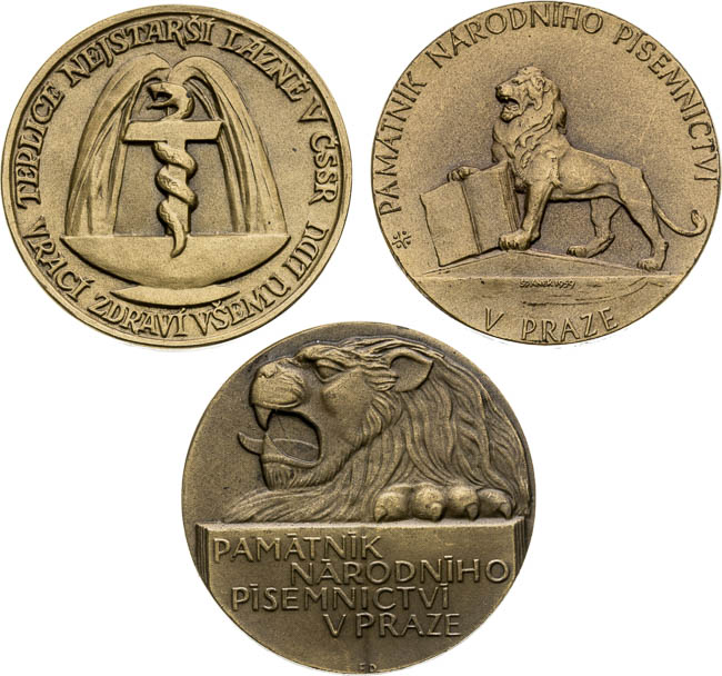 Medals (3 pcs) - back