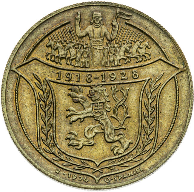 Medal 1928/1974 - back
