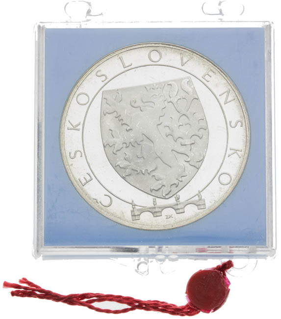 Silver medal 1972 - back