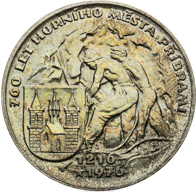 Stříbrná medaile 1976 - avers
