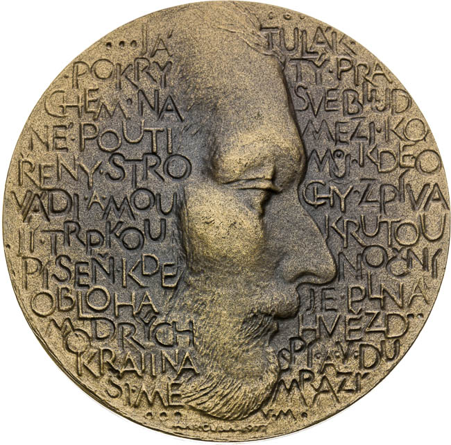 Medal 1977 - front