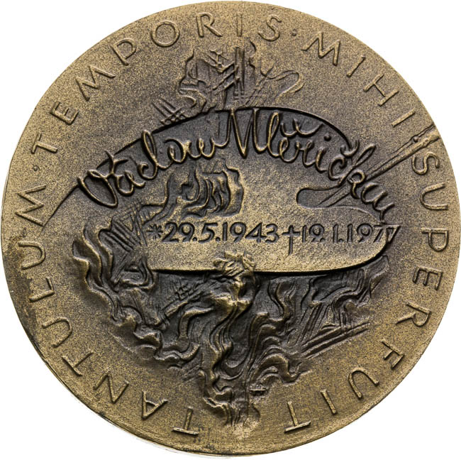Medal 1977 - back
