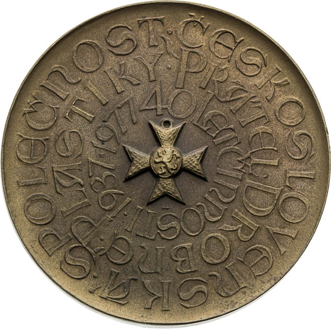 Medal 1977 - back