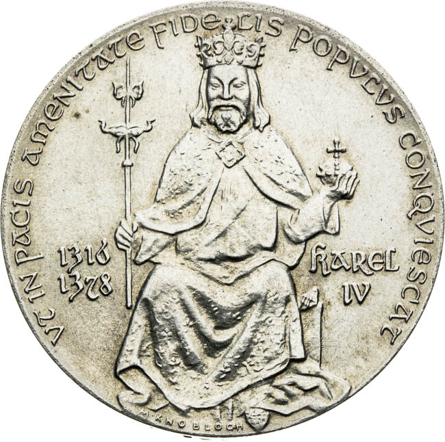 Silver medal 1978 - front