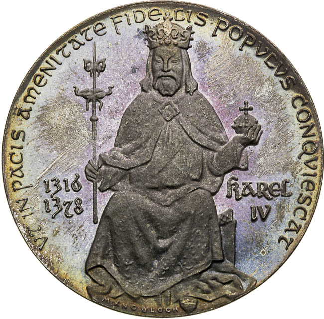 Silver medal 1978 - front