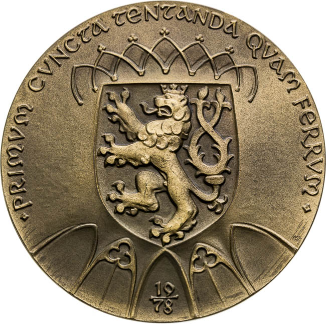Medal 1978 - back