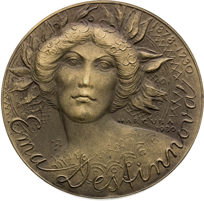 Medaile 1980 - avers