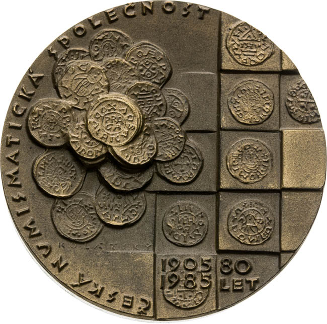 Medaile 1985 - revers