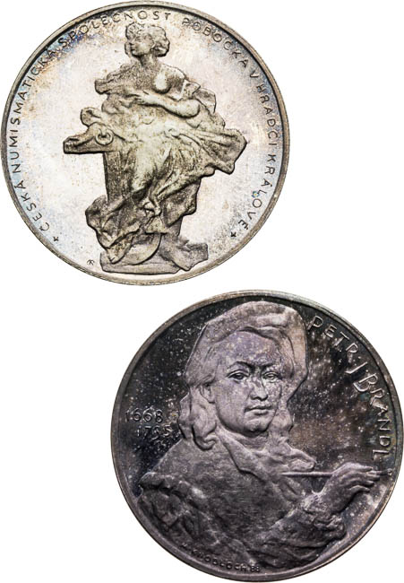 Medaile 1988 (2 ks) - revers