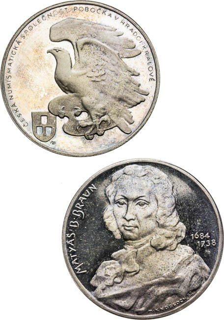 Medaile 1988 (2 ks) - revers